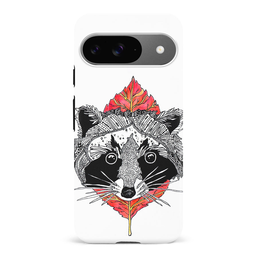 Google Pixel 9 Kate Zessel - Raccoon Phone Case