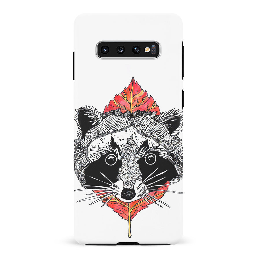 Samsung Galaxy S10 Kate Zessel - Raccoon Phone Case