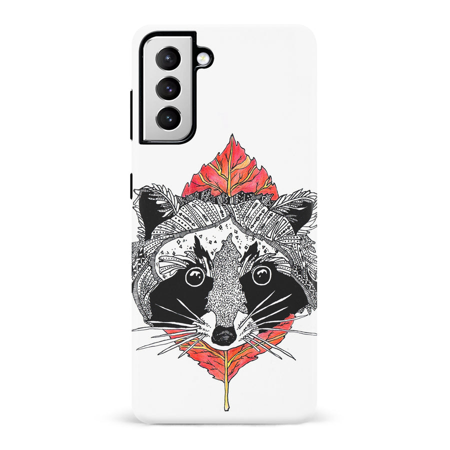 Samsung Galaxy S21 Kate Zessel - Raccoon Phone Case
