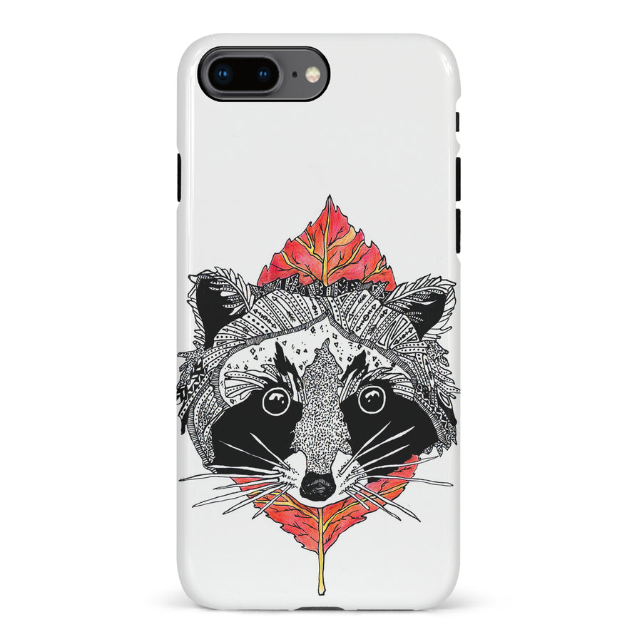 iPhone 8 Plus Kate Zessel - Raccoon Phone Case