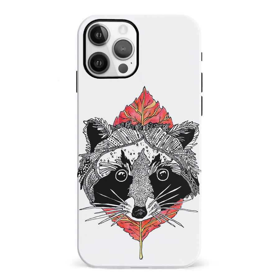 iPhone 12 Kate Zessel - Raccoon Phone Case