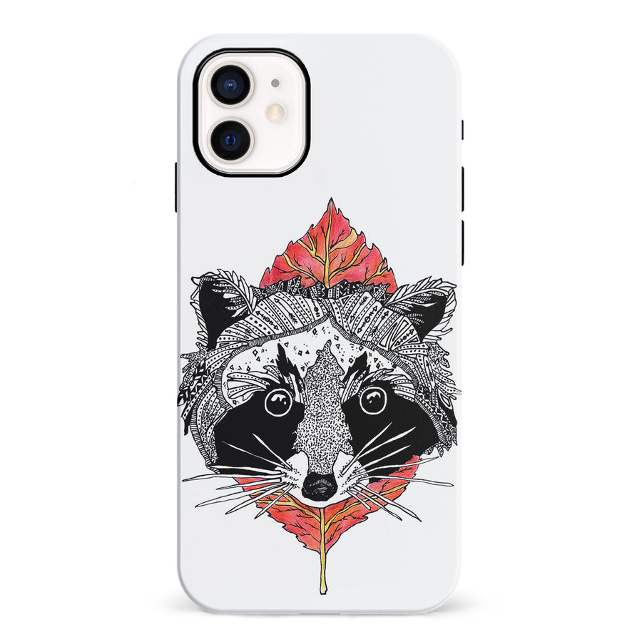 iPhone 12 Mini Kate Zessel - Raccoon Phone Case