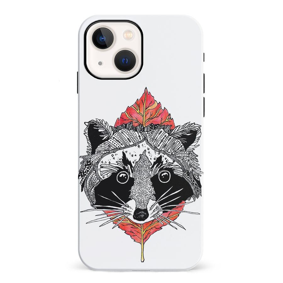 iPhone 13 Mini Kate Zessel - Raccoon Phone Case