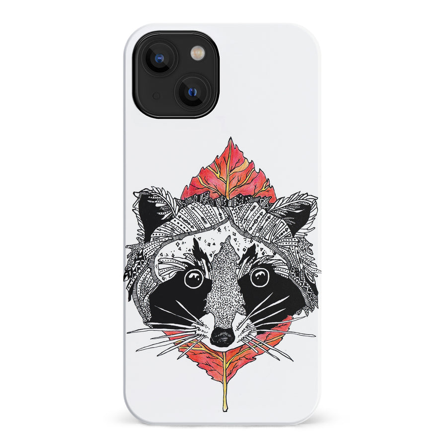 iPhone 14 Kate Zessel - Raccoon Phone Case