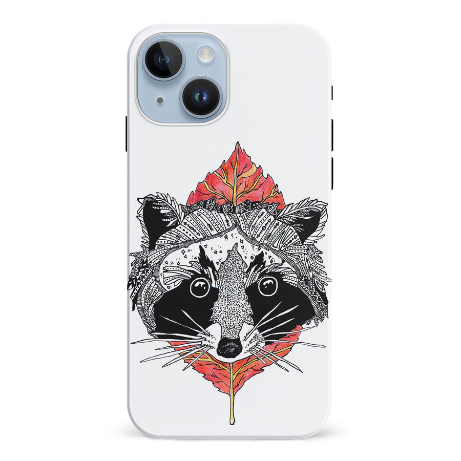 iPhone 15 Kate Zessel - Raccoon Phone Case