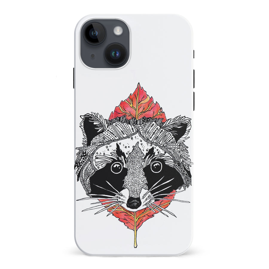 iPhone 15 Plus Kate Zessel - Raccoon Phone Case
