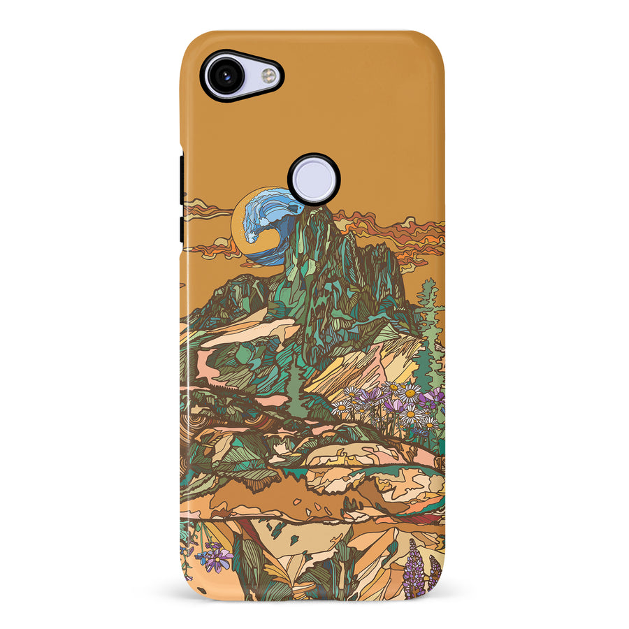 Google Pixel 3A Kate Zessel - Something in the Orange Phone Case