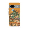 Google Pixel 8A Kate Zessel - Something in the Orange Phone Case