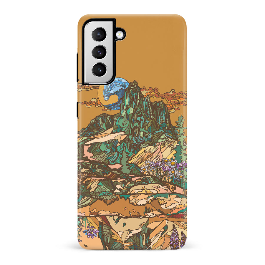Samsung Galaxy S21 Kate Zessel - Something in the Orange Phone Case