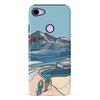Google Pixel 3 Kate Zessel - Spearhead Snow Phone Case