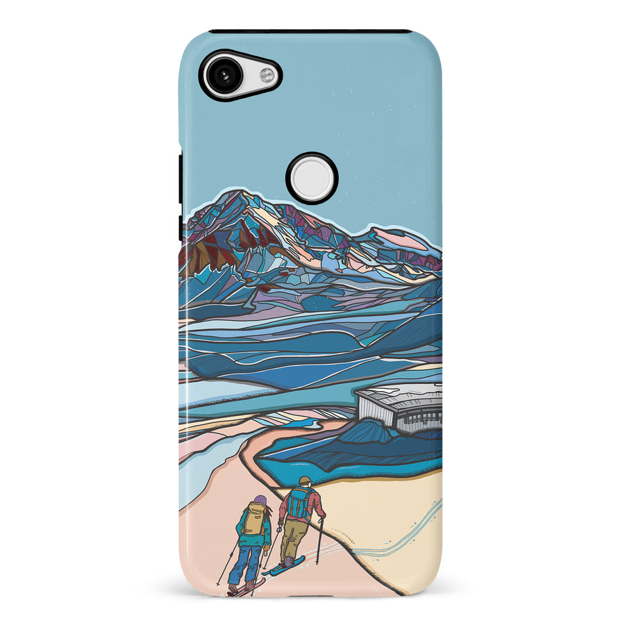 Google Pixel 3 XL Kate Zessel - Spearhead Snow Phone Case