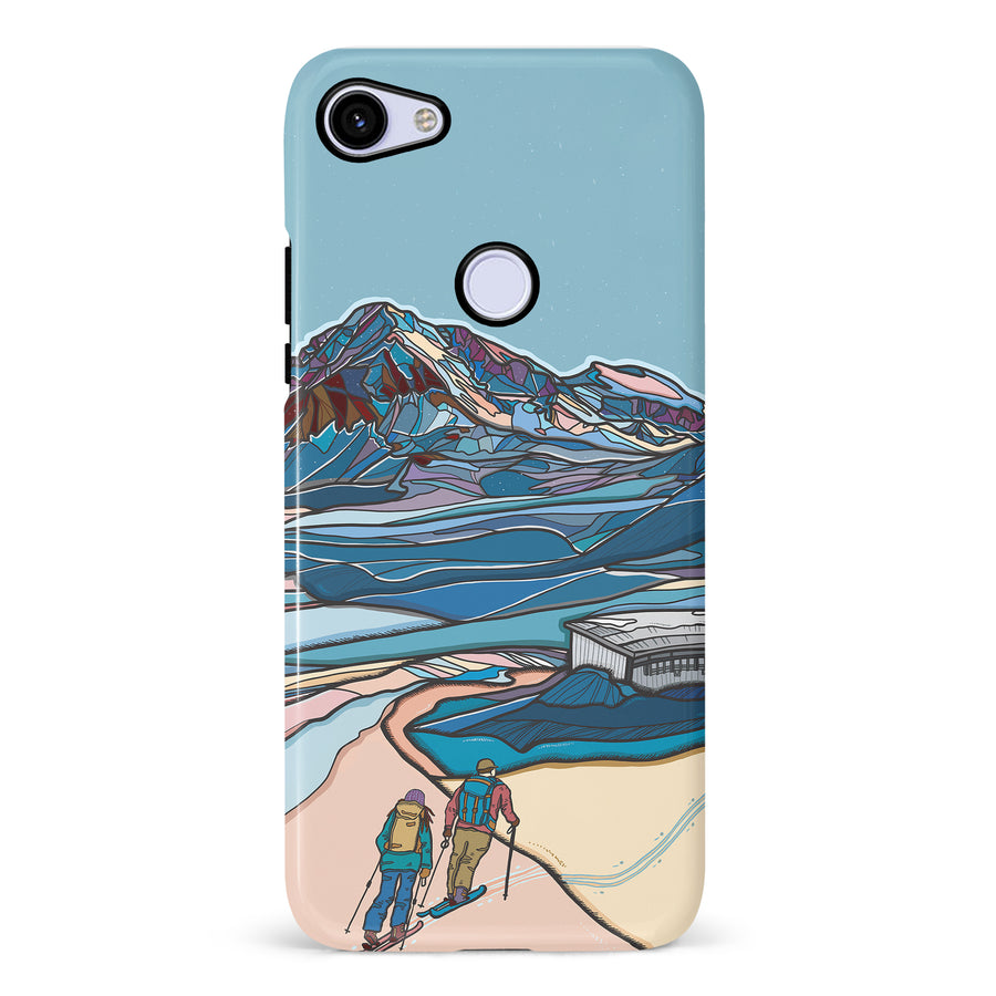 Google Pixel 3A Kate Zessel - Spearhead Snow Phone Case