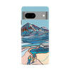 Google Pixel 8A Kate Zessel - Spearhead Snow Phone Case