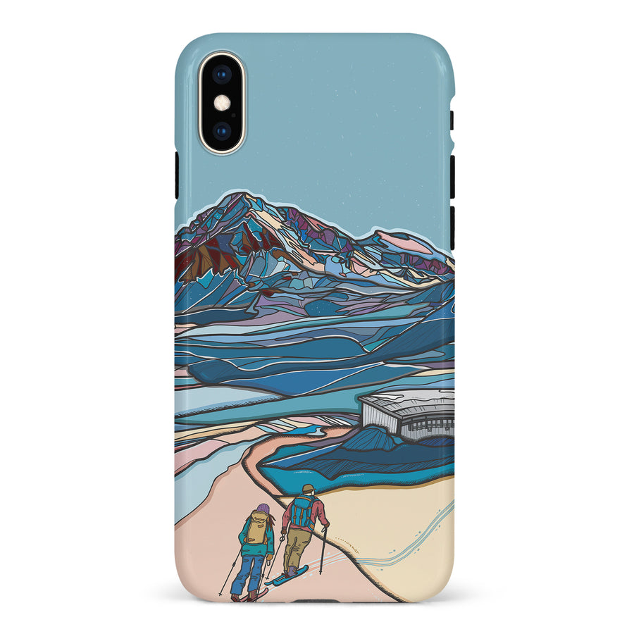 iPhone XS Max Kate Zessel - Spearhead Snow Phone Case