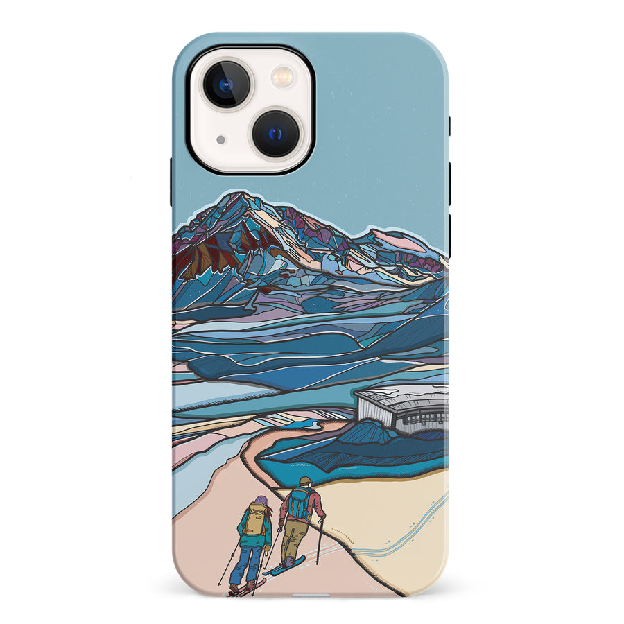 iPhone 13 Mini Kate Zessel - Spearhead Snow Phone Case