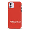 Make Android Great Again MAGA Parody Phone Case