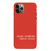 Make Android Great Again MAGA Parody Phone Case