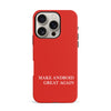 Make Android Great Again MAGA Parody Phone Case