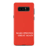 Make iPhone Great Again MAGA Parody Phone Case