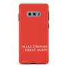 Make iPhone Great Again MAGA Parody Phone Case