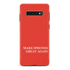 Make iPhone Great Again MAGA Parody Phone Case