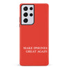 Make iPhone Great Again MAGA Parody Phone Case
