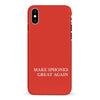 Make iPhone Great Again MAGA Parody Phone Case