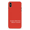 Make iPhone Great Again MAGA Parody Phone Case
