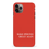 Make iPhone Great Again MAGA Parody Phone Case