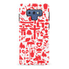 Samsung Galaxy Note 9 Great Canadian Icons Canadiana Phone Case - White