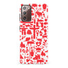 Samsung Galaxy Note 20 Great Canadian Icons Canadiana Phone Case - White