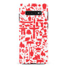Samsung Galaxy S10 Plus Great Canadian Icons Canadiana Phone Case - White