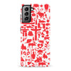 Samsung Galaxy S21 Plus Great Canadian Icons Canadiana Phone Case - White