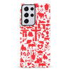Samsung Galaxy S21 Ultra Great Canadian Icons Canadiana Phone Case - White