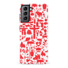 Samsung Galaxy S22 Great Canadian Icons Canadiana Phone Case - White