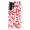 Samsung Galaxy S22 Ultra Great Canadian Icons Canadiana Phone Case - White