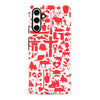 Samsung Galaxy S23 FE Great Canadian Icons Canadiana Phone Case - White