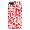 iPhone 8 Plus Great Canadian Icons Canadiana Phone Case - White