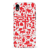 iPhone XR Great Canadian Icons Canadiana Phone Case - White