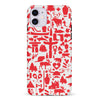 iPhone 11 Great Canadian Icons Canadiana Phone Case - White
