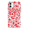 iPhone 12 Mini Great Canadian Icons Canadiana Phone Case - White