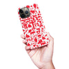 iPhone 13 Pro Max Great Canadian Icons Canadiana Phone Case - White