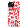 iPhone 14 Great Canadian Icons Canadiana Phone Case - White