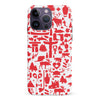 iPhone 15 Pro Great Canadian Icons Canadiana Phone Case - White