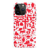 iPhone 15 Pro Max Great Canadian Icons Canadiana Phone Case - White