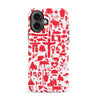 iPhone 16 Great Canadian Icons Canadiana Phone Case - White