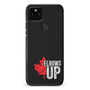 Google Pixel 5 Elbows Up Canada Phone Case - Black