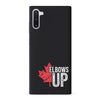 Samsung Galaxy Note 10 Elbows Up Canada Phone Case - Black