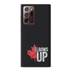 Samsung Galaxy Note 20 Ultra Elbows Up Canada Phone Case - Black