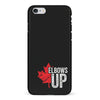 iPhone 6S Plus Elbows Up Canada Phone Case - Black